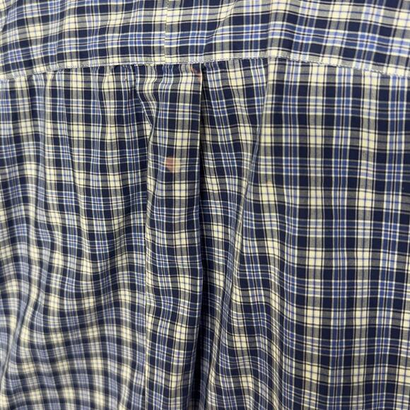 Ralph Lauren Blake Blue Plaid Button Down Shirt - Men's L - Picture 6 of 8